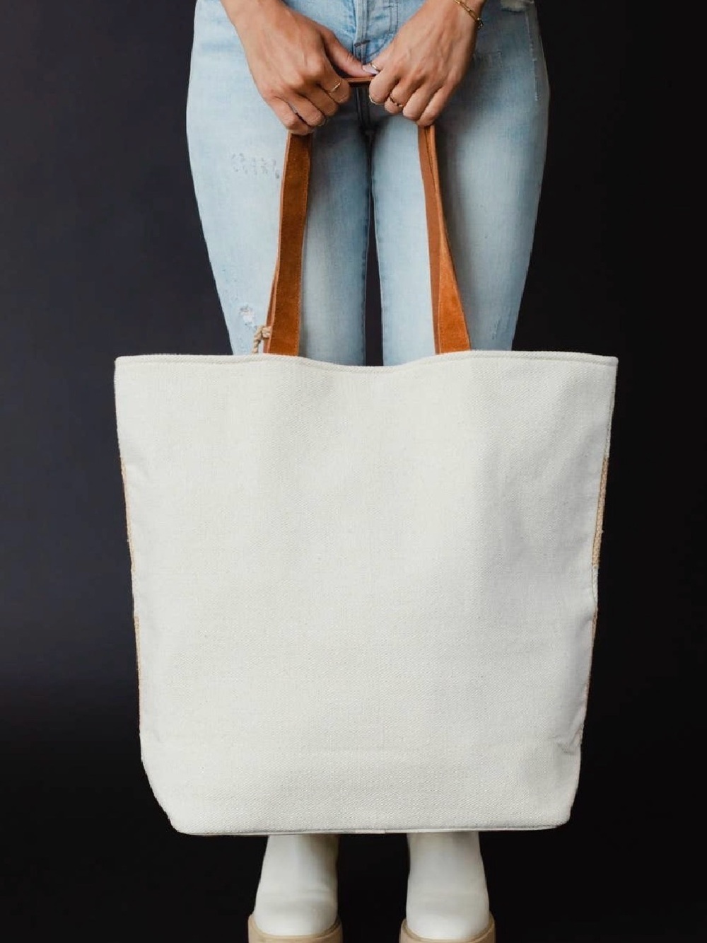 Boho Aztec Southwestern Oversized Large Weekender Tote Bag Handbag Purse - Picture 7 of 7
